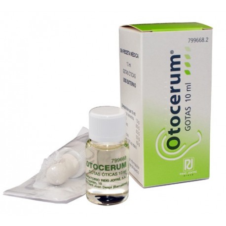 OTOCERUM GOTAS OTICAS SOLUCION 10 ML