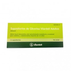 SUPOSITO VILARDELL GLICEROL AD 12S