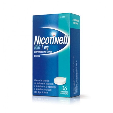 NICOTINELL MINT 1 MG 36 COMP