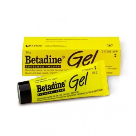 BETADINE 100 MG/G GEL TOPICO 30 G