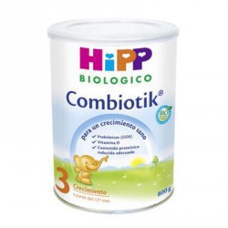 HIPP LECHE BIOLOGICO COMBIOTIK 3 800 GR (CRECIMIENTO)