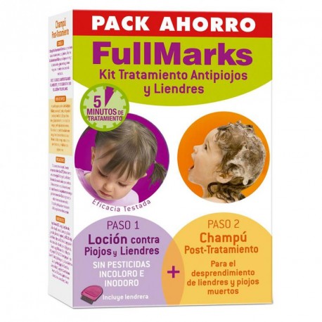 FULLMARKS KIT CHAM+SOL PEDICUL 100+150 ML