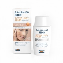 FOTOULTRA ISDIN 100 ACTIVE UNIFY FUSION FLUID COLOR 50 ML
