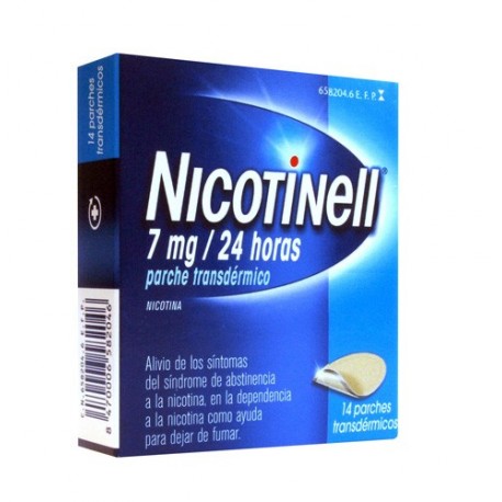 NICOTINELL 07 MG 24HORAS 14PARCHES