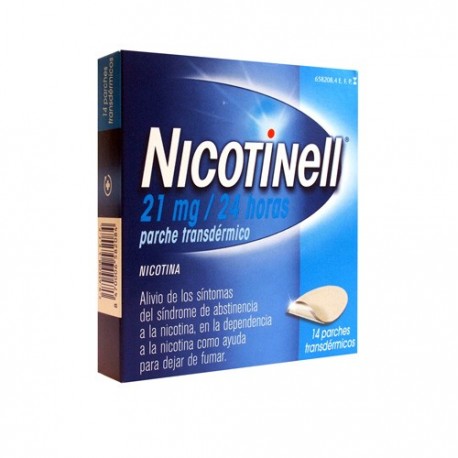 NICOTINELL 21 MG 24HORAS 14PARCHES
