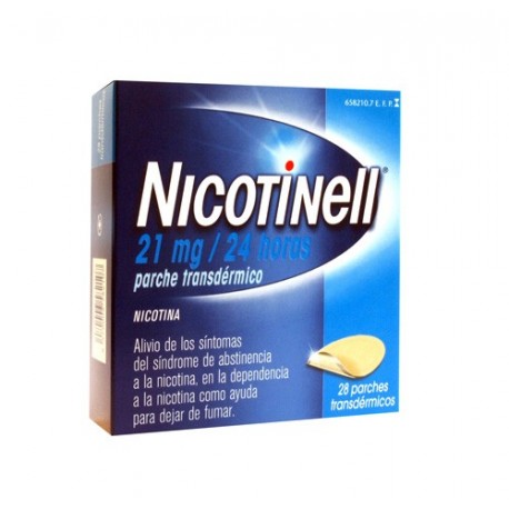 NICOTINELL 21 MG 24HORAS 28PARCHES