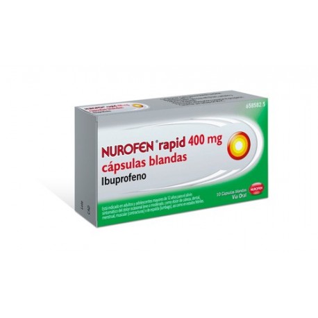 NUROFEN 400 MG 10 CAPS BLANDAS