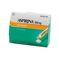 ASPIRINA 500 MG 20 SOBRES GRANULADO