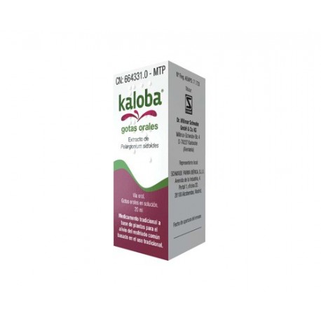 KALOBA 820 MG/ML GOTAS ORAL 20ML