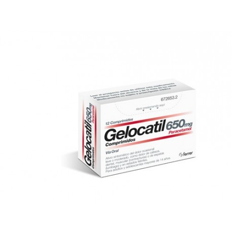 GELOCATIL 650 MG 12 COMP