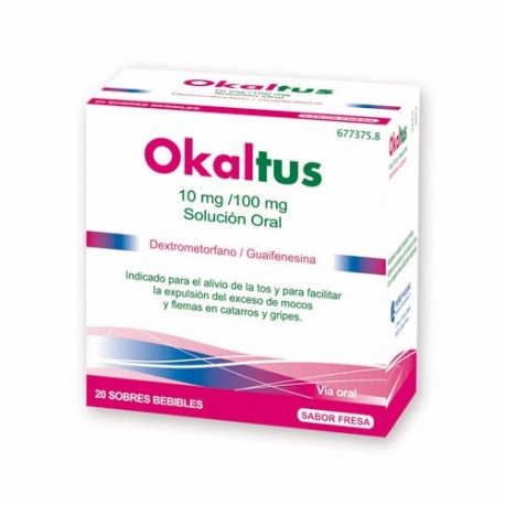 OKALTUS 10/100 MG 20 SOB SOL ORAL 5 ML