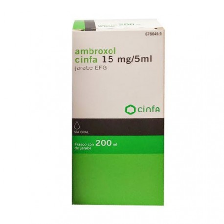 AMBROXOL CINFA EFG 3 MG/ML JARABE 200 ML