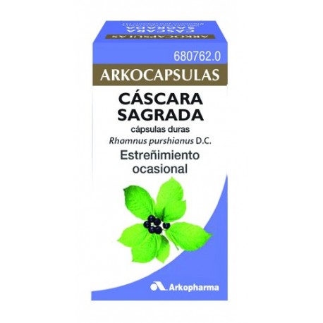 ARKOCAPSULAS CASCARA SAGRADA 50 CAPS