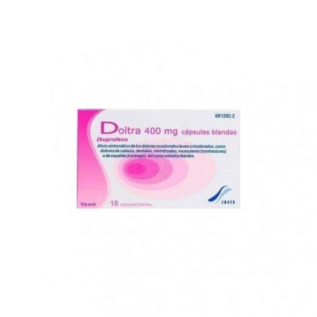 DOLTRA 400 MG 10 CAPSULAS BLANDAS