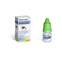 REACTINE LEVOCABASTINA 0.05% COLIRIO 4 ML