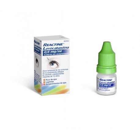 REACTINE LEVOCABASTINA 0.05% COLIRIO 4 ML