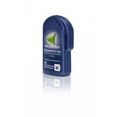 NICORETTE SUPERMINT 2 MG 20 COMP