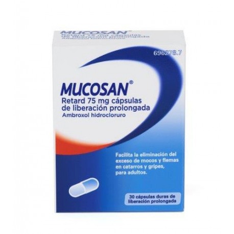 MUCOSAN RETARD 75 MG 30 CAPSULAS LIBERACION PROLONGADA