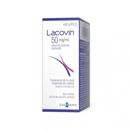 LACOVIN 5% 50 MG/ML SOLUCION CUTANEA 1 FRASCO 60 ML