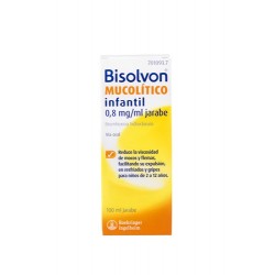 BISOLVON MUCOLITICO INFANTIL 0.8 MG/ML JARABE 100 ML