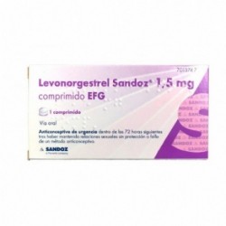 LEVONORGESTREL SANDOZ 1.5 MG EFG 1 COMP