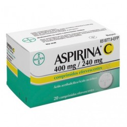 ASPIRINA C EFERV 20 COMP