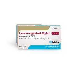 LEVONORGESTREL MYLAN EFG 1.5 MG 1 COMPRIMIDO