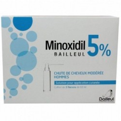 MINOXIDIL BIORGA 50 MG/ML SOL CUTANEA 3 X 60 ML