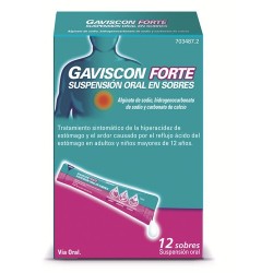 GAVISCON FORTE 12 SOBRES 10 ML