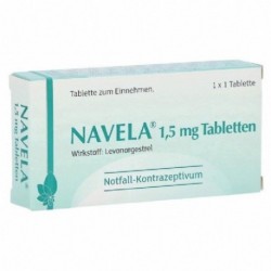 NAVELA LEV OTC EXELTIS 1,5 MG 1X1 COMP