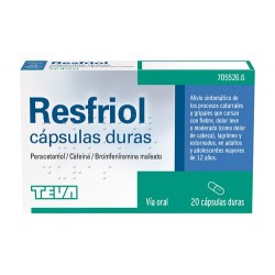 RESFRIOL 20 CAPSULAS DURAS