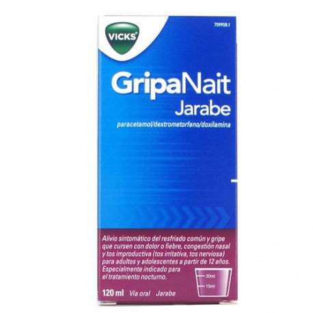 VICKS GRIPANAIT JARABE 120ML