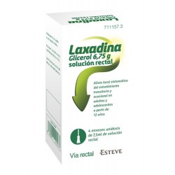 LAXADINA GLICEROL 6.75 G SOLUCION RECTAL 4 ENEMAS 7.5 ML