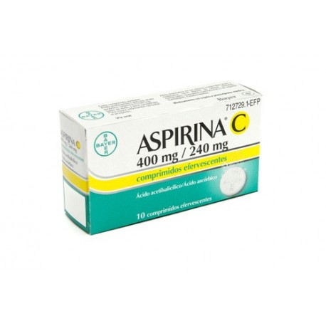 ASPIRINA C EFERV 10 COMP