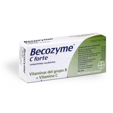 BECOZYME C FTE 30 GRAG