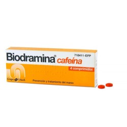 BIODRAMINA CAFEINA 4 COMP