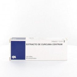 EXTRACTO CURCUMA CENTRUM 100 MG 30 COMPRIMIDOS