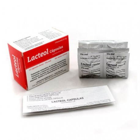 LACTEOL 10 CAPSULAS