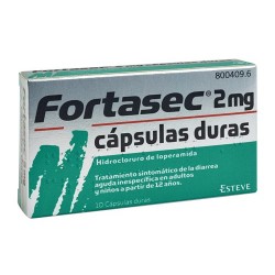 FORTASEC 2 MG 10 CAPS