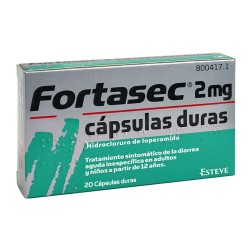 FORTASEC 2 MG 20 CAPS